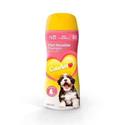 shampoo can amor piel sensible