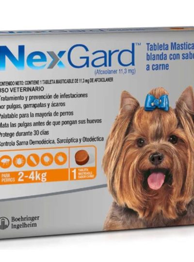 nexgard antipulgas 2 a 4