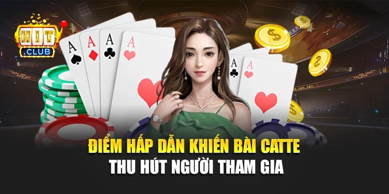 Điểm hấp dẫn khiến bài Catte thu hút người tham gia