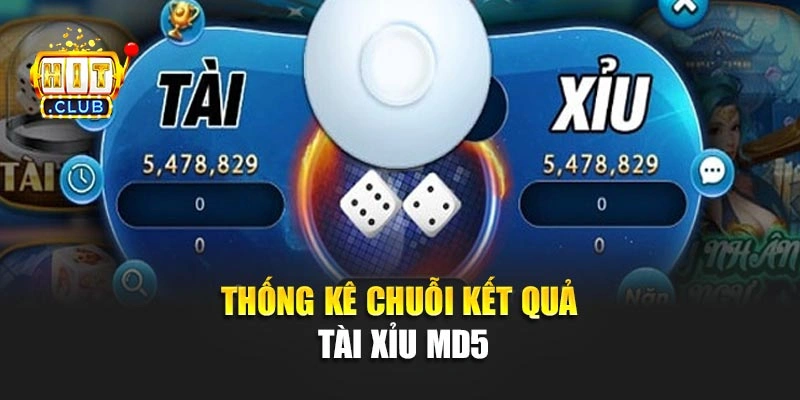 Thống kê chuỗi kết quả Tài Xỉu Md5
